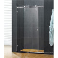 Interior sliding shower door aluminum parts for bathroom